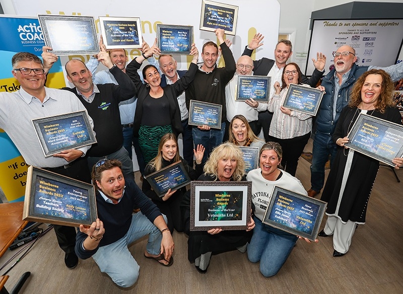 Solweb win award at local business awards ceremony