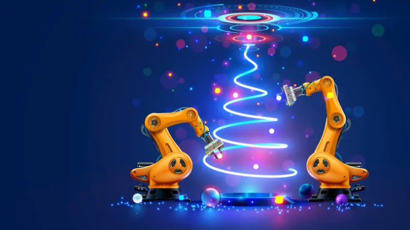 two machines working automotively