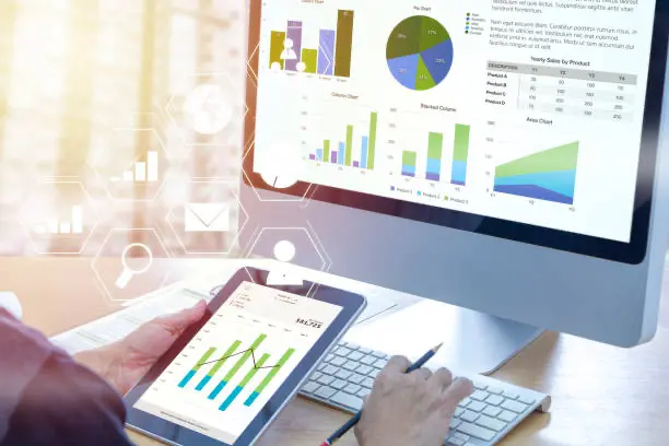 automation-benefits looking at graphs
