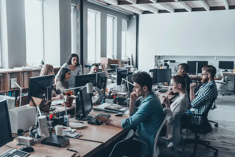 team working